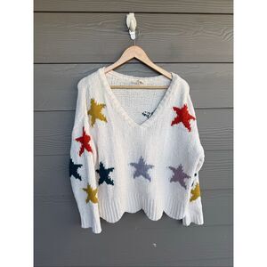 Entro chenille star sweater